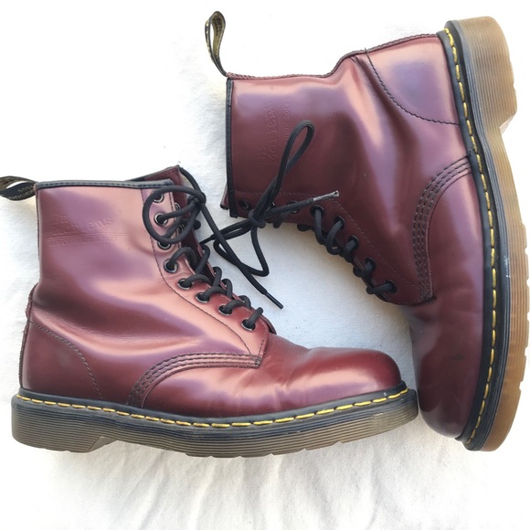 Dr. Martens Shoes - Oxblood Ruby Red Dr. Martens